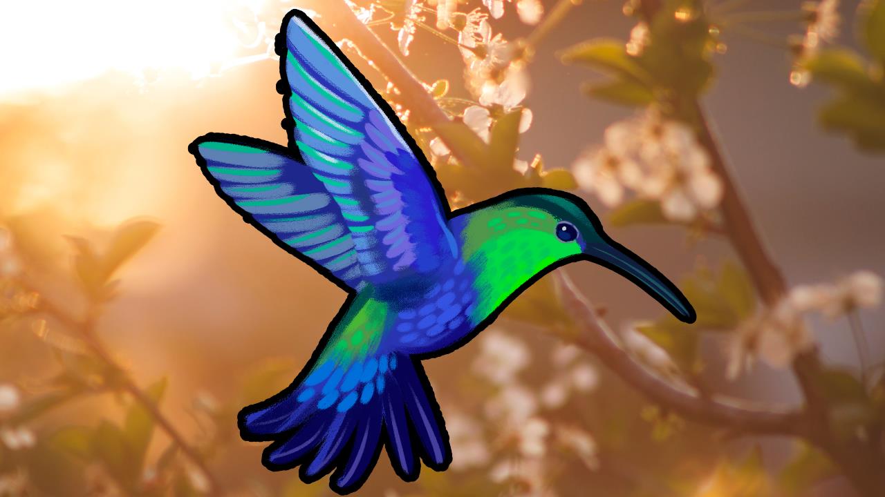 Fin del misterio: científicos revelan cómo se alimentan los colibríes